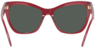 Cat Eye Transparent Red Versace 4417U Progressive Reading Sunglasses View #4