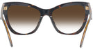 Cat Eye Havana Versace 4417U w/ Gradient Progressive Reading Sunglasses View #4