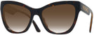Cat Eye Havana Versace 4417U w/ Gradient Progressive Reading Sunglasses View #1