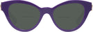 Cat Eye True Purple/dark Grey Lens Versace 4435 Bifocal Reading Sunglasses View #2
