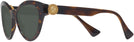 Cat Eye Havana/dark Grey Lens Versace 4435 View #3