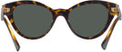 Cat Eye Havana/dark Grey Lens Versace 4435 View #4