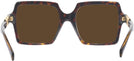 Square Havana Versace 4441 Progressive Reading Sunglasses View #4