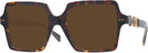 Square Havana Versace 4441 Progressive Reading Sunglasses View #1