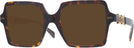 Square Havana Versace 4441 Progressive Reading Sunglasses View #1