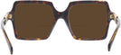 Square Havana Versace 4441 Bifocal Reading Sunglasses View #4