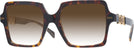 Square Havana Versace 4441 w/ Gradient Progressive No-Line Reading Sunglasses View #1