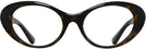 Oval Havana Versace 4455U Progressive No-Lines View #2