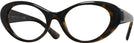 Oval Havana Versace 4455U Progressive No-Lines View #1