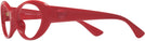 Oval Red Versace 4455U Single Vision Full Frame View #3