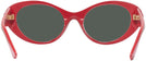 Oval Red Versace 4455U Progressive Reading Sunglasses View #4