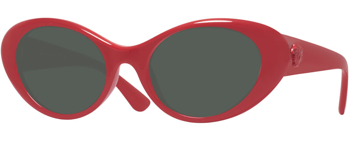Oval Red Versace 4455U Progressive Reading Sunglasses View #1