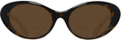 Oval Havana Versace 4455U Bifocal Reading Sunglasses View #2
