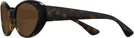 Oval Havana Versace 4455U Bifocal Reading Sunglasses View #3