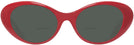 Oval Red Versace 4455U Bifocal Reading Sunglasses View #2