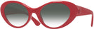 Oval Red Versace 4455U w/ Gradient Progressive Reading Sunglasses View #1