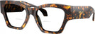 Square,Oversized Havana Tortoise Versace 4492U Bifocal View #1