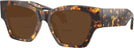 Square,Oversized Havana Tortoise Versace 4492U Bifocal Reading Sunglasses View #1