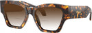 Square,Oversized Havana Tortoise Versace 4492U w/ Gradient Bifocal Reading Sunglasses View #1