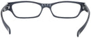 Rectangle Bluish Grey Charli Single Vision Full Frame View #4