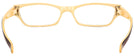 Rectangle Brown Charli Single Vision Full Frame View #4