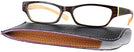Rectangle Brown Charli Single Vision Full Frame View #1