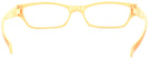 Rectangle Yellow Charli Single Vision Full Frame View #4