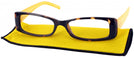 Rectangle Lemon Tort Gelato Single Vision Full Frame View #1
