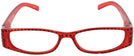 Rectangle Ruby Ice Ice Baby Single Vision Full Frame View #2