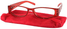 Rectangle Ruby Ice Ice Baby Single Vision Full Frame View #1