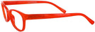 Rectangle Orange Crush Like Candy Single Vision Full Frame View #3
