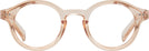 Round Peach Nerd Out Single Vision Full Frame View #2