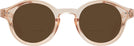 Round Peach Nerd Out Bifocal Reading Sunglasses View #2