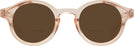 Round Peach Nerd Out Bifocal Reading Sunglasses View #2
