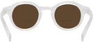 Round Crystal Nerd Out Bifocal Reading Sunglasses View #4