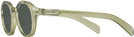 Round Olive Nerd Out Bifocal Reading Sunglasses View #3
