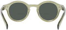 Round Olive Nerd Out Bifocal Reading Sunglasses View #4