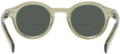 Round Olive Nerd Out Bifocal Reading Sunglasses View #4