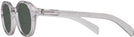 Round Grey Nerd Out Bifocal Reading Sunglasses View #3