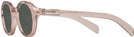 Round Vague Mauve Nerd Out Bifocal Reading Sunglasses View #3