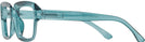 Oversized Teal Eye-Conic Single Vision Full Frame View #3