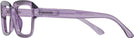Oversized Purple Eye-Conic Single Vision Full Frame View #3