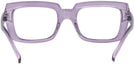 Oversized Purple Eye-Conic Single Vision Full Frame View #4