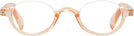 Rectangle Peach Eye-Full Single Vision Full Frame View #2