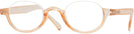Rectangle Peach Eye-Full Single Vision Full Frame View #1
