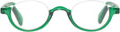 Rectangle Green Eye-Full Single Vision Full Frame View #2