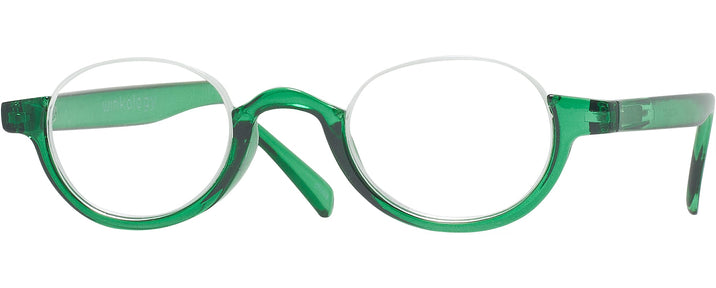 Rectangle Green Eye-Full Single Vision Full Frame View #1