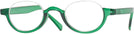 Rectangle Green Eye-Full Single Vision Full Frame View #1
