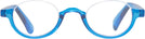 Rectangle Blue Eye-Full Single Vision Full Frame View #2