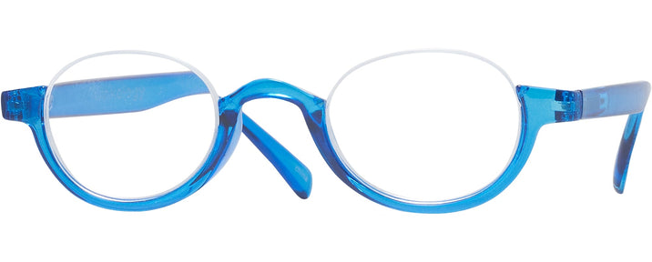 Rectangle Blue Eye-Full Single Vision Full Frame View #1